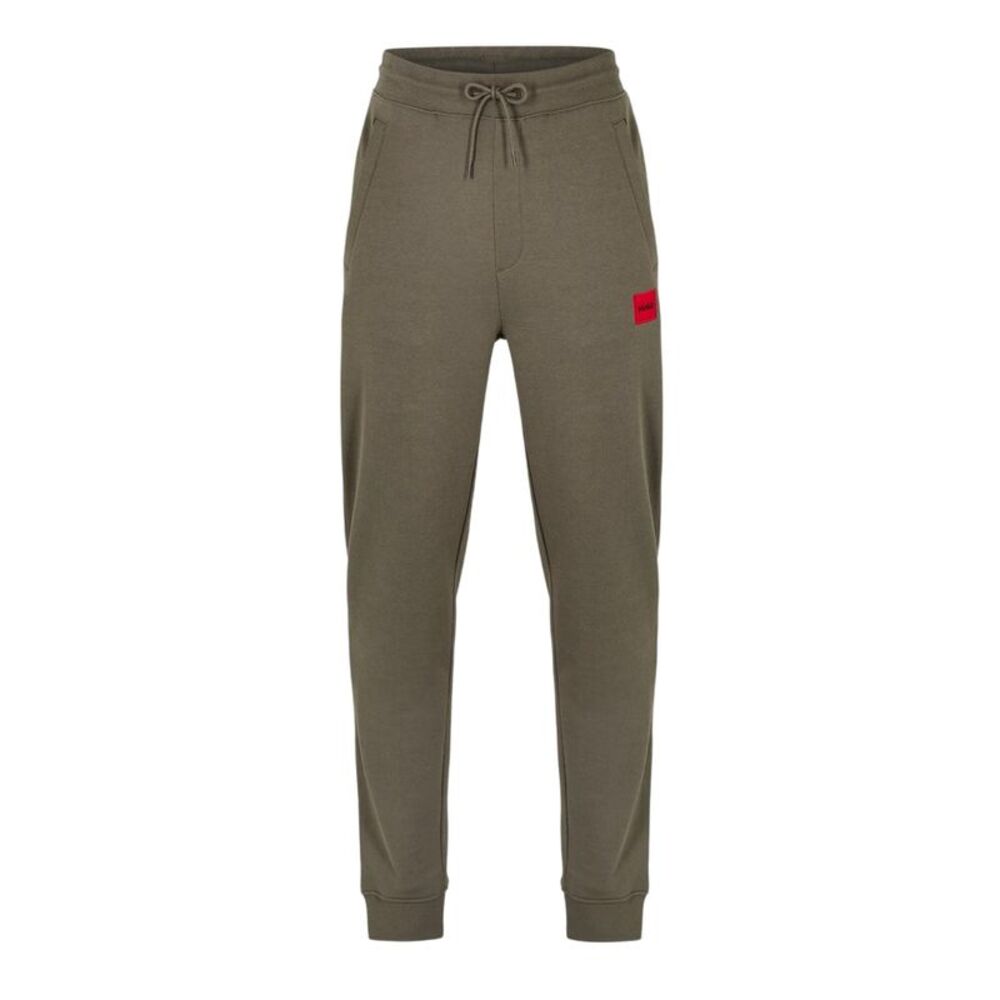 Hugo Boss Mens Logo Cuffed Sweatpants / Medium Grey